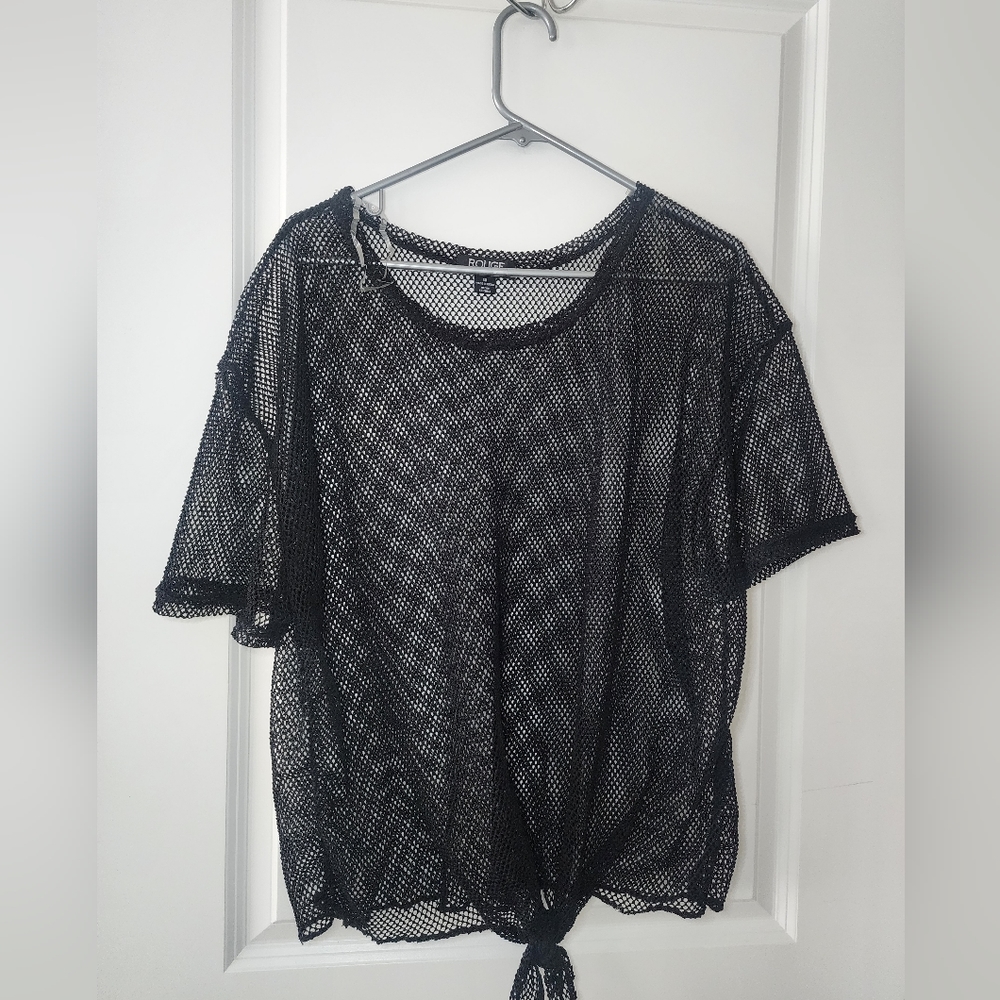 Ladies mesh swimsuit cover up